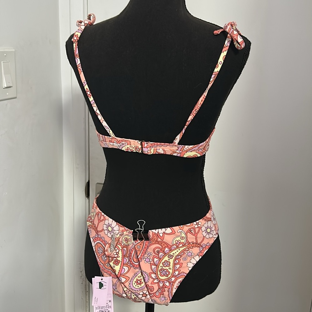 Wild Fable Paisley Bikini Set - Pink and Orange - Picture 8 of 9